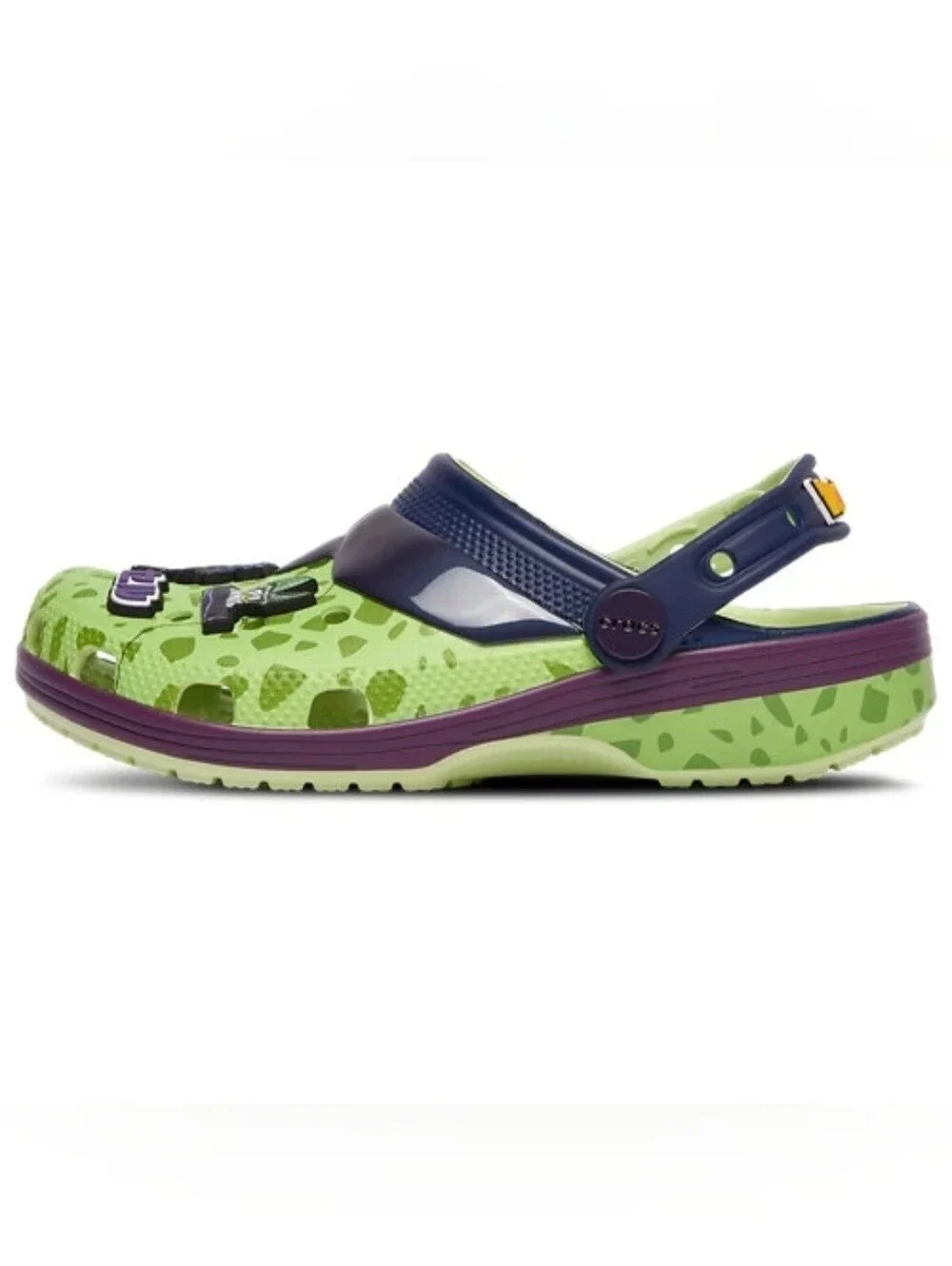 Crocs Cell Dragon Ball Z Classic Clog Unisex Kids Green Purple  211205-90H New